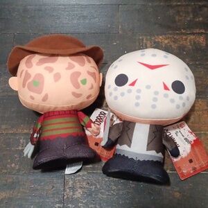 NWT Freddy and Jason YuMe Horror Plush